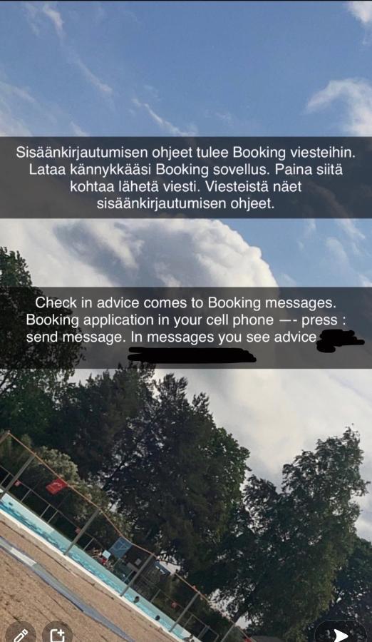 Saunallinen Vierasmaja 1 Km Foeriltae Aurajoelta Turku Dış mekan fotoğraf